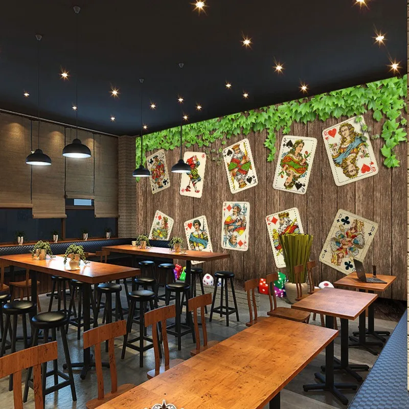 Дропшиппинг пользовательские фото обои ностальгические игральные карты на