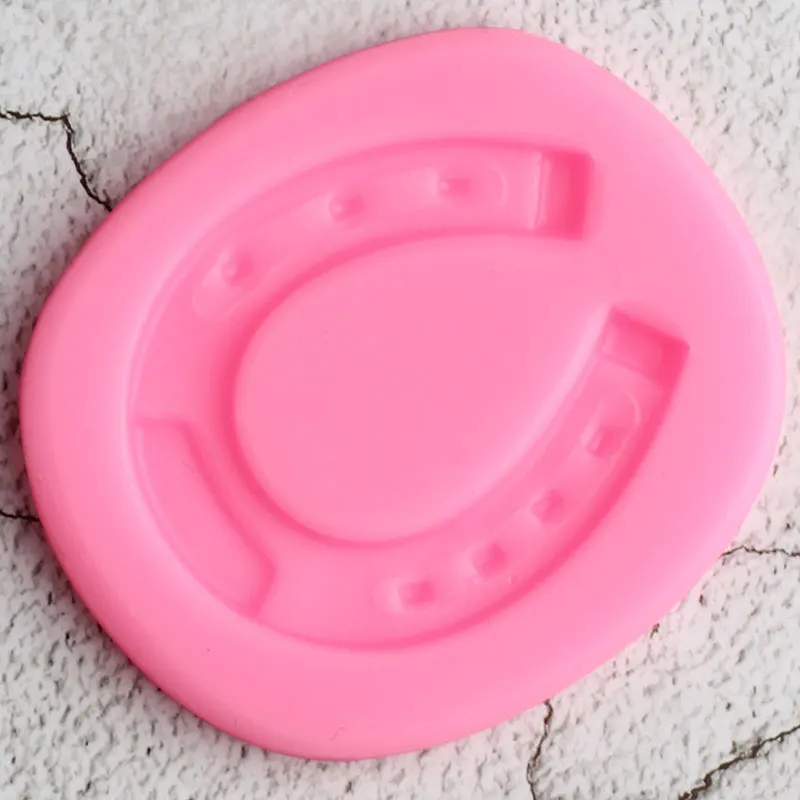 Западная Лошадь обувь силиконовая форма кекс сделай сам Топпер инструменты для