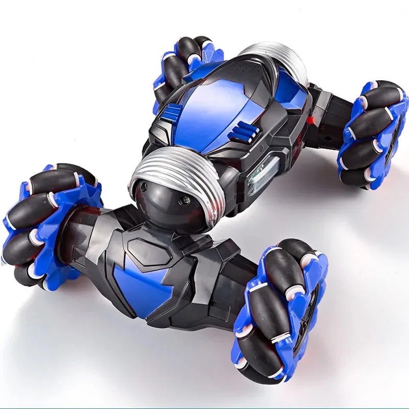Pаспродажа 4WD RC автомобиль радио Управление Stunt автомобилей жест индукции скручивания вездеход светильник музыка сторона вождения р/у дрейфующая игру...