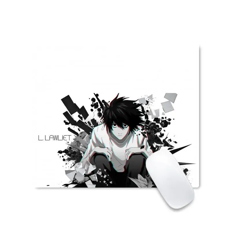 

anime death note Natural Rubber Gaming mousepad Desk Mat Mouse pad Desk Protect Game Officework Mat Non Cushion