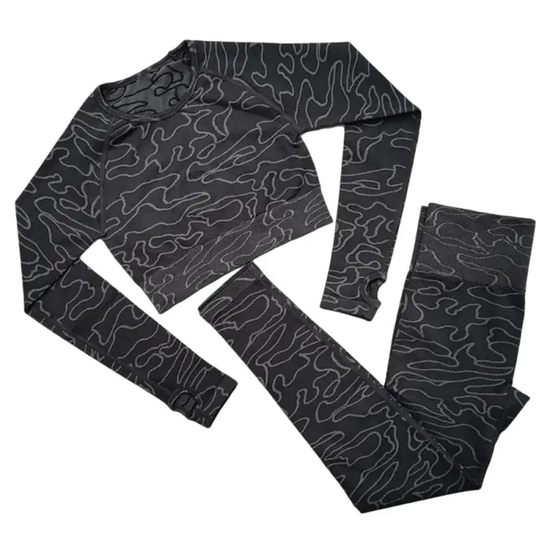 

Женский бесшовный комплект рубашек для йоги, женская спортивная одежда, одежда для спортзала, одежда для тренировок, женская одежда для фит...