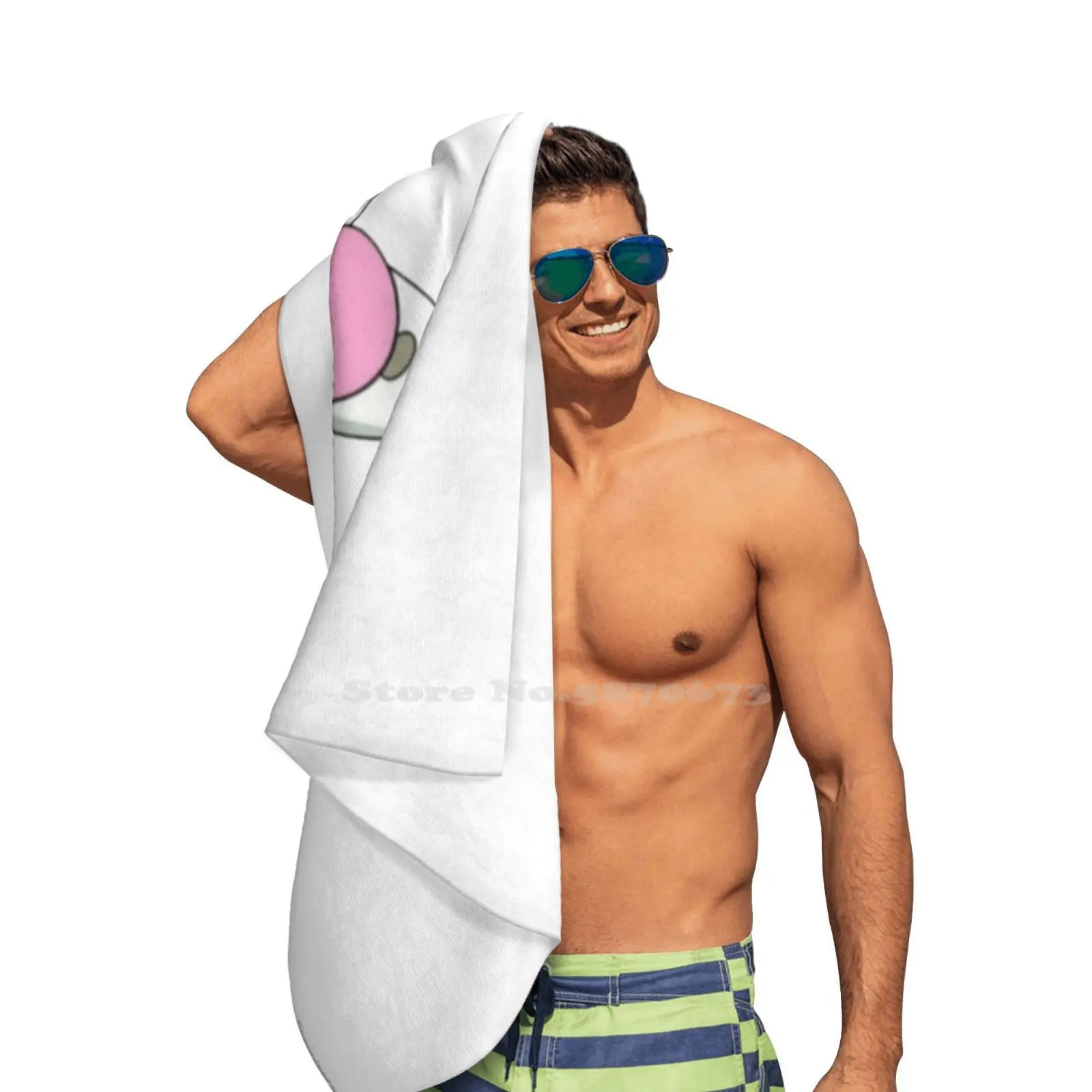 Мягкое полотенце высокое качество спортивное пляжное модный эстетичный