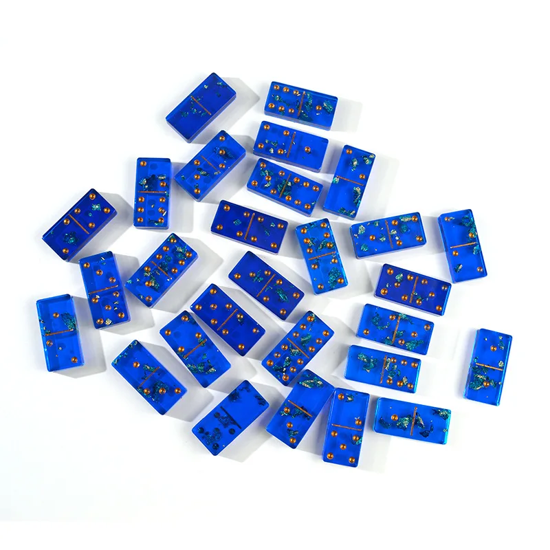 

2Pcs/set Domino Resin Silicone Molds Jewelry Accessories Making Epoxy Resin Craft DIY Domino Resin Mold
