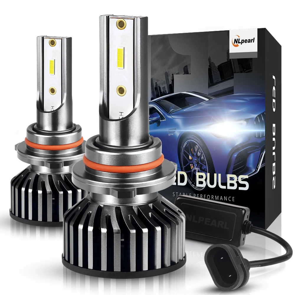 NLpearl 2x HB4 9006 светодиодные лампы для фар 12 В H4 H7 Светодиодные Автомобильные H11 H3 H1