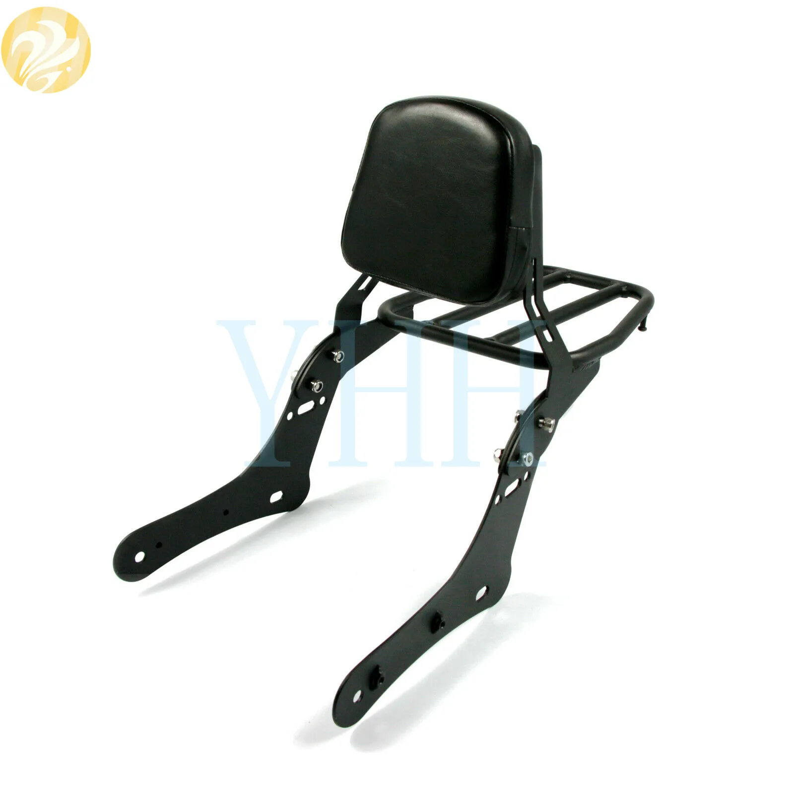 Вездеходный мотоцикл пассажирский сисиси бар багажная стойка спинка сталь Fit Vulcan