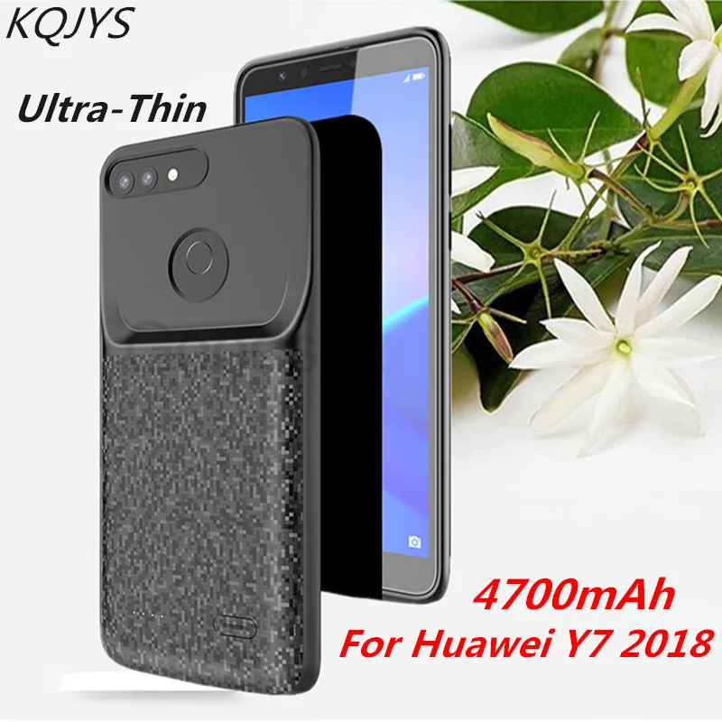 Чехол для аккумулятора KQJYS Huawei Y7 2018 4700 мАч портативный чехол зарядного устройства