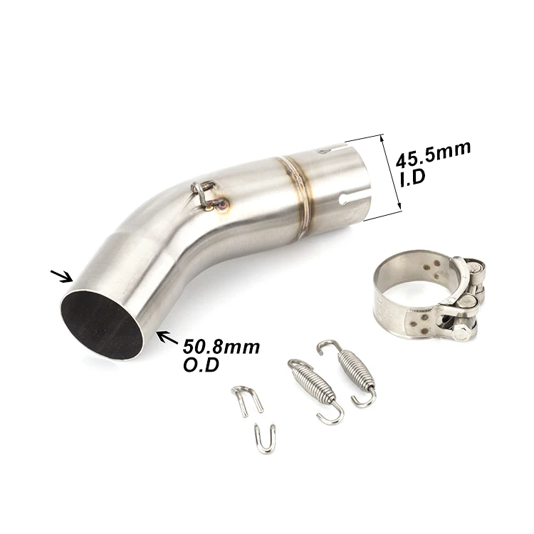 

Motorcycle Modified Exhaust Pipe Muffler GSXR1000 Midpiece K7 K8 K9 K10 K11 Modified L1