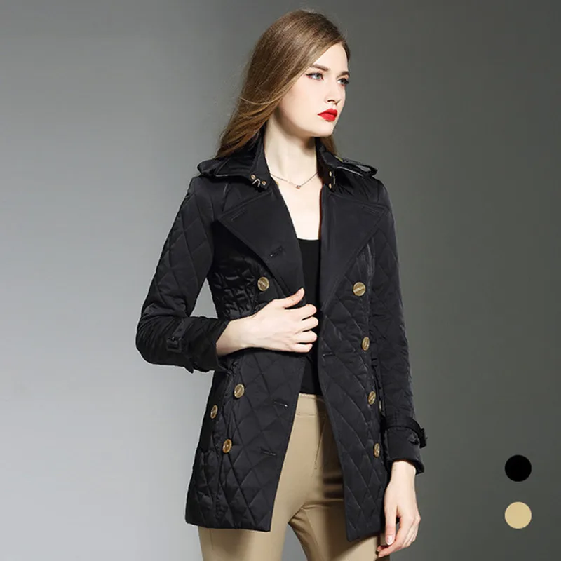 

Женская теплая куртка из плотного хлопка, большие размеры, 2XL
