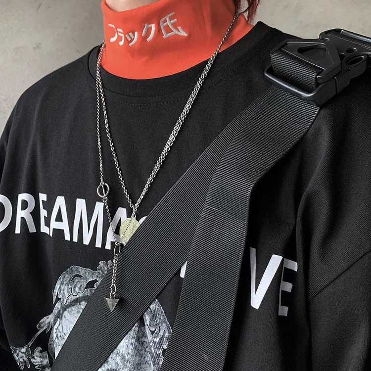 Harajuku японский вышивка женщин водолазка внутренние толстовки Kpop
