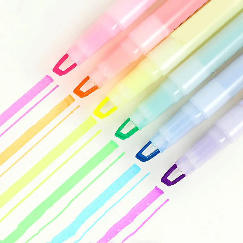 1 шт. хрустальные двухсторонние маркеры ярких цветов 4 цвета для рисования