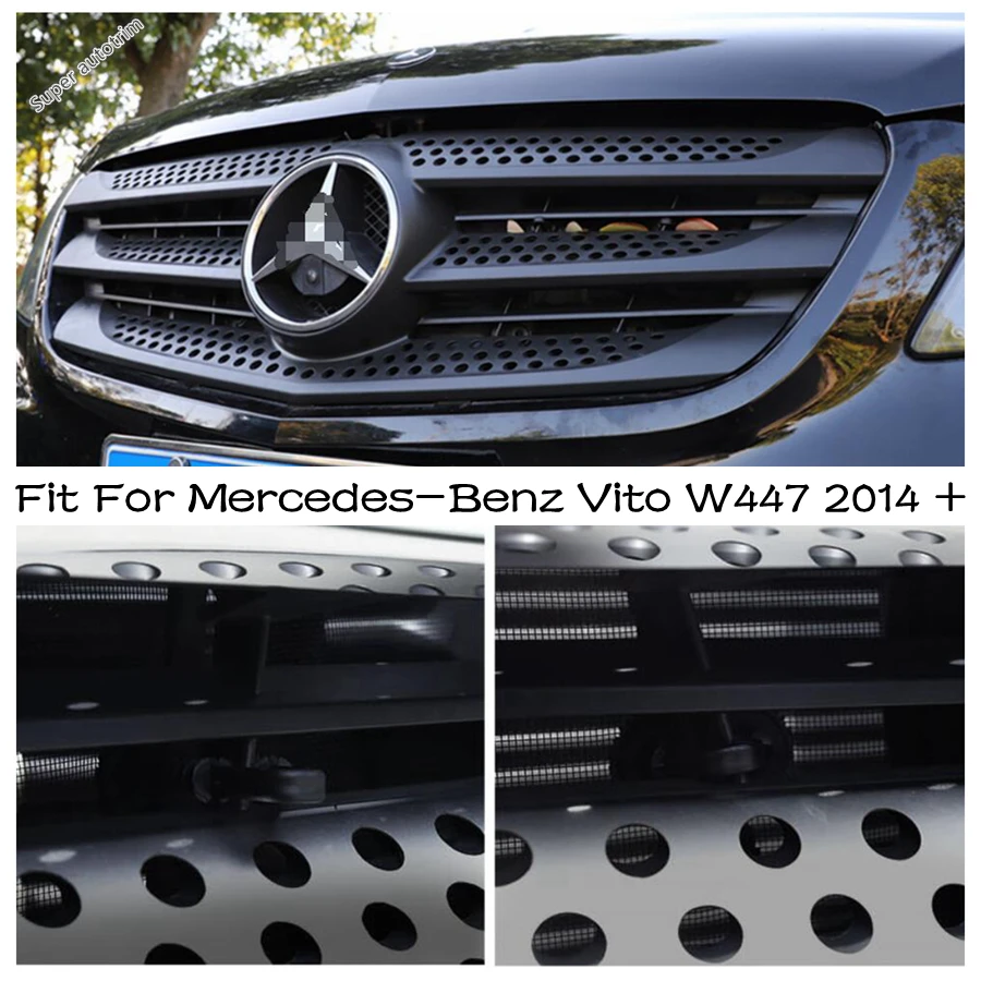 

Car Middle Insect Screening Mesh Front Grille Anti-mosquito Dust Net Fit For Mercedes-Benz Vito W447 2014 - 2021 Exterior