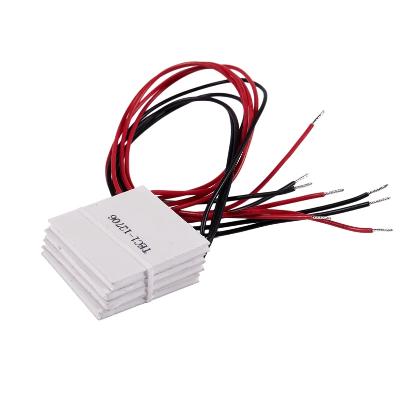 10 шт. TEC1-12706 охладитель Пельтье эффект термоэлектрический Модуль 12 в 60 Вт 72 Вт