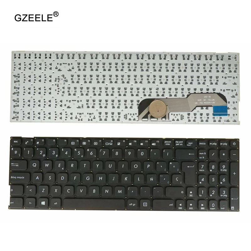 Испанская клавиатура для ноутбука Asus X541 X541U X541UA X541UV X541S X541SC X541SA X541UJ R541U R541 X541L X541LA
