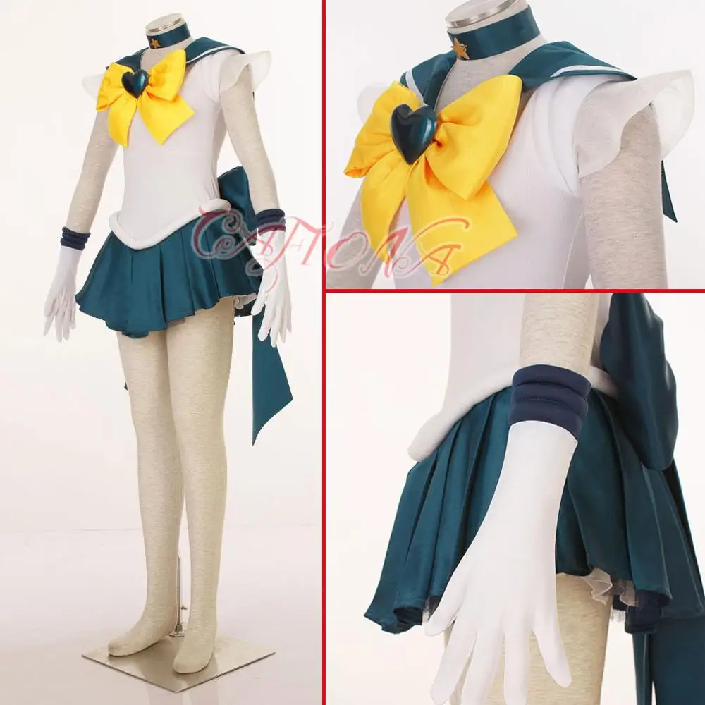 Соблазнительный костюм аниме Сейлор Харука тенох Уран Косплей Костюм файтинг