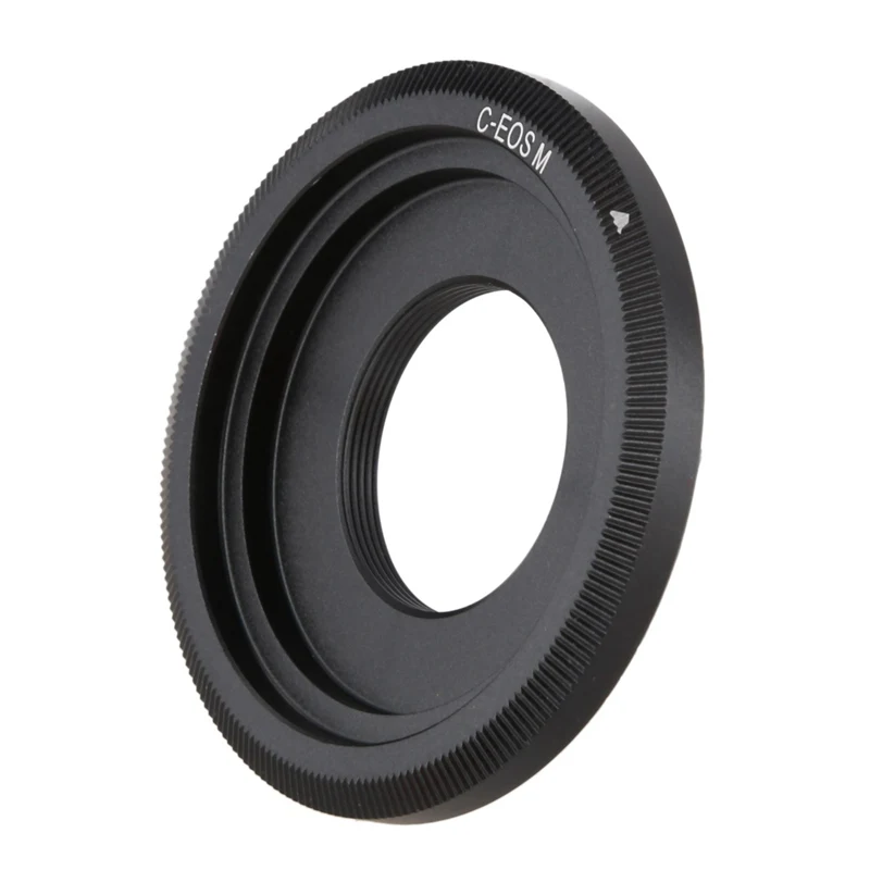 Черный объектив C-Mount Cine Movie для Canon EOS M M2 M3 Camera lens Adapter Ring CCTV Lens C-EOS | Электроника