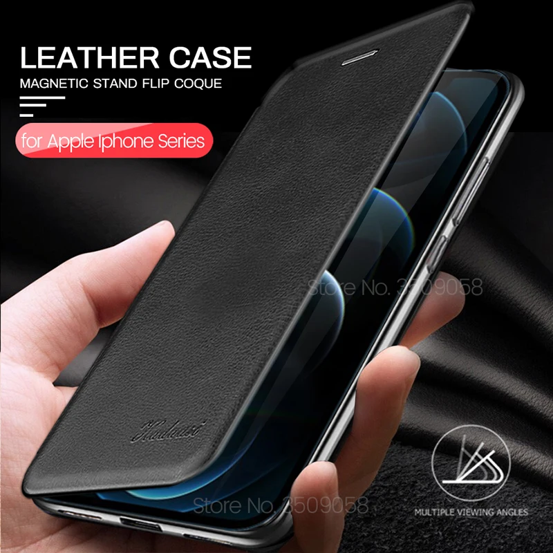 Кожаный чехол книжка с магнитной подставкой для iphone12 i phone 12 mini aphone aifon 11 pro xs max xr x 6 7