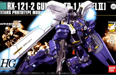 

Bandai 1/144 HGUC 069 RX-121-2 TR-1 Heitz Unit 2 Gunpla, коллекция пластиковых зданий, модель, игрушки