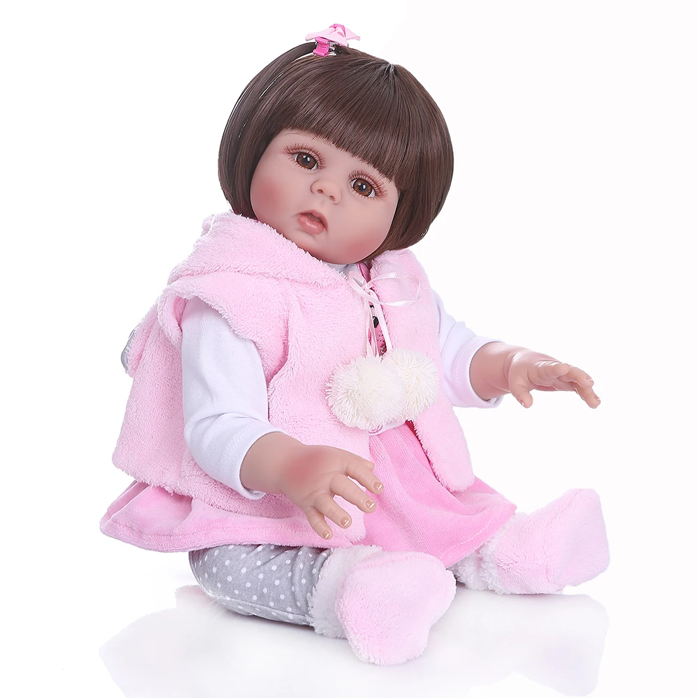 Новорожденный Playmate Reborn кукла для детей 49 см Bebe куклы живые малыши девочка в