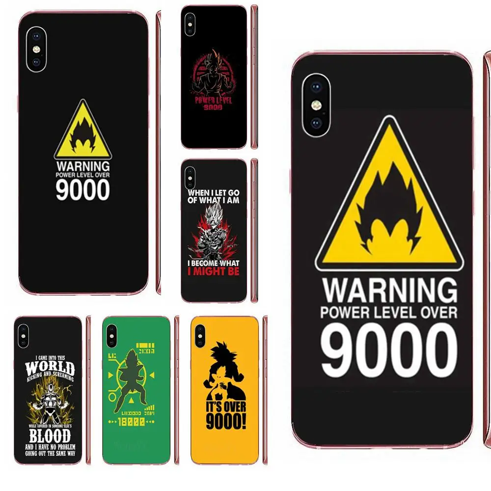 Окрашенный чехол для телефона Xiaomi Redmi 3 3S 4 4A 4X 5 6 6A 7 K20 Note 2 5A Plus Pro Dbz Saiyan Power Warning Over