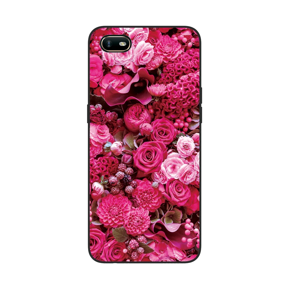 19 GUCOON силиконовый чехол для OPPO A1K 6,1 дюймов Чехол Мягкий ТПУ защитный чехол для телефона с рисунком волка розы цветы чехол-бампер - Цвет: 19