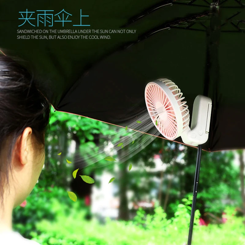 Портативный пластиковый мини вентилятор с USB портом для дома и офиса|Вентиляторы|