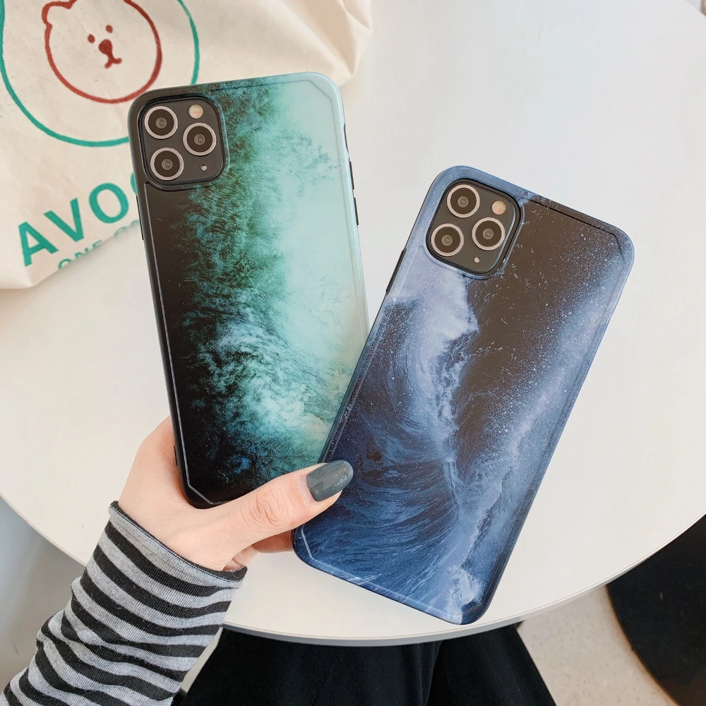 Оригинальный чехол для i Phone Xs с рисунком тонкий мягкий iPhone 11 Pro Max IMD Printer 8 7 6 Plus XR