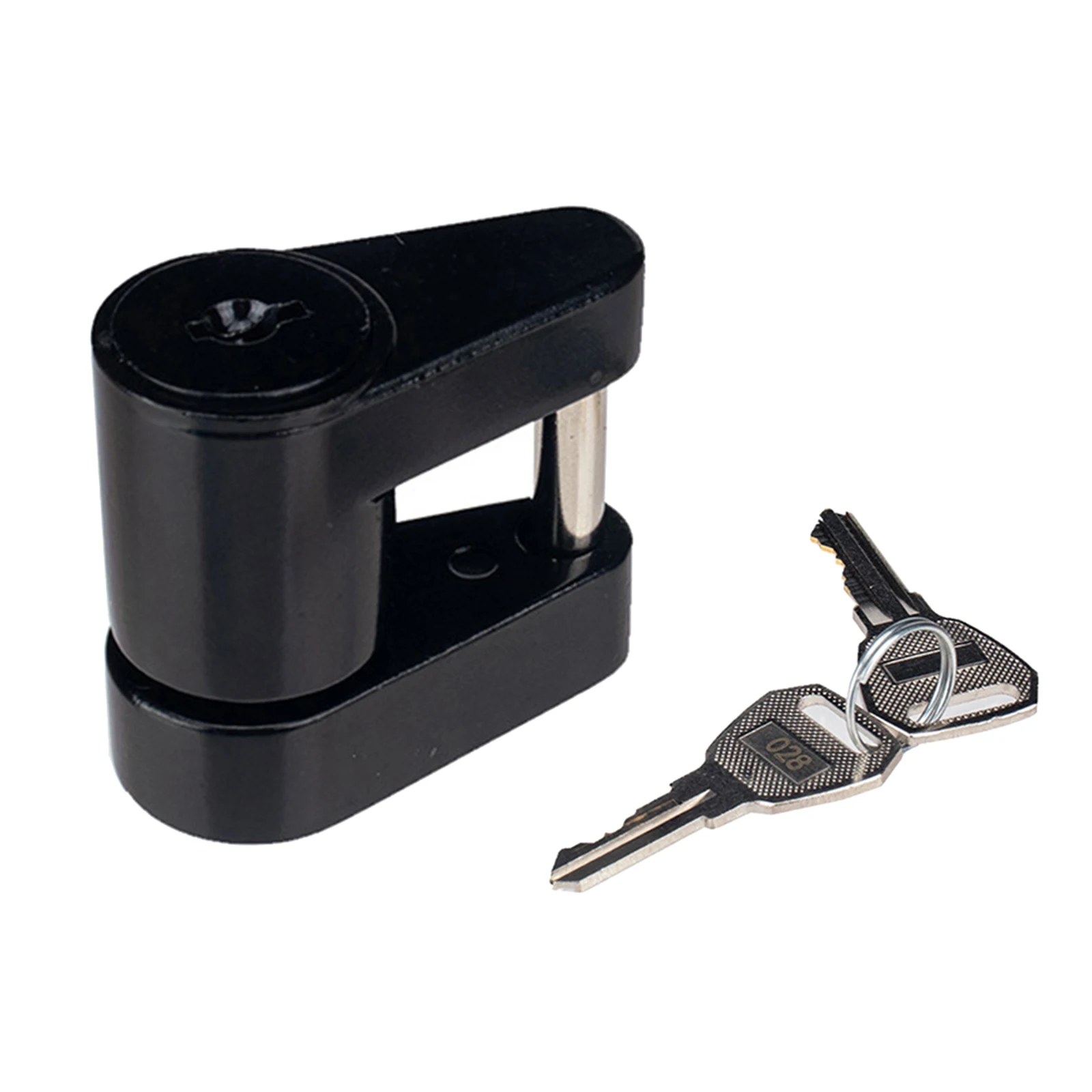 

Compact Black Trailer Hitch Coupler Lock Dia 1/4 Inch for Towing Hauling