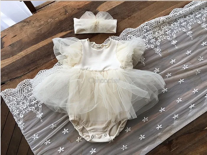 Baby Girls Dress Newborn Princess For Girl 1st Birthday Party Wedding Infant Clothes Baptism | Мать и ребенок