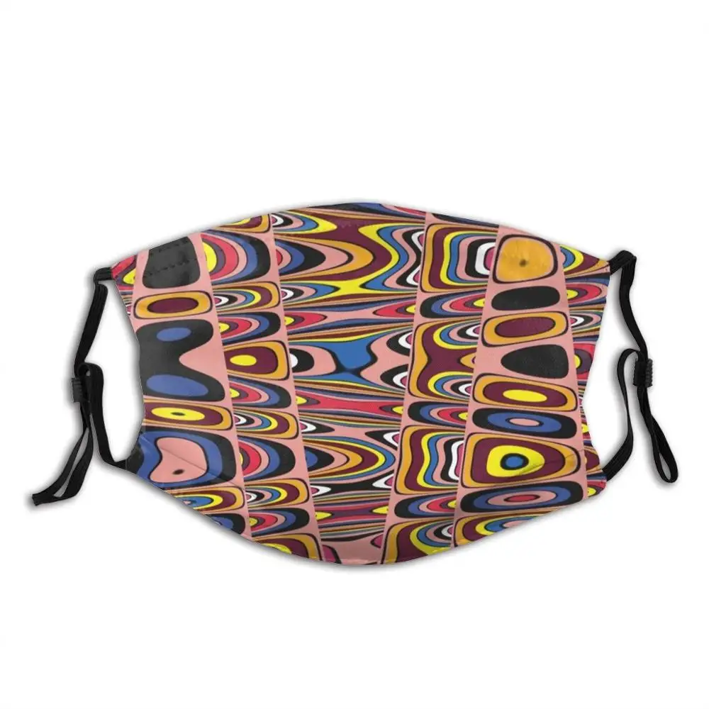 

Pop Art Days Funny Cool Cloth Mask Abstract Art Bold And Colourful Unique Design Cheerful Art Happy Art Pop Art Style