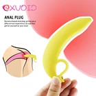 EXVOID секретный банановый фаллоимитатор массажер точки G анальная пробка простаты без вибратора интимные игрушки для женщин силиконовый пенис товары для взрослых
