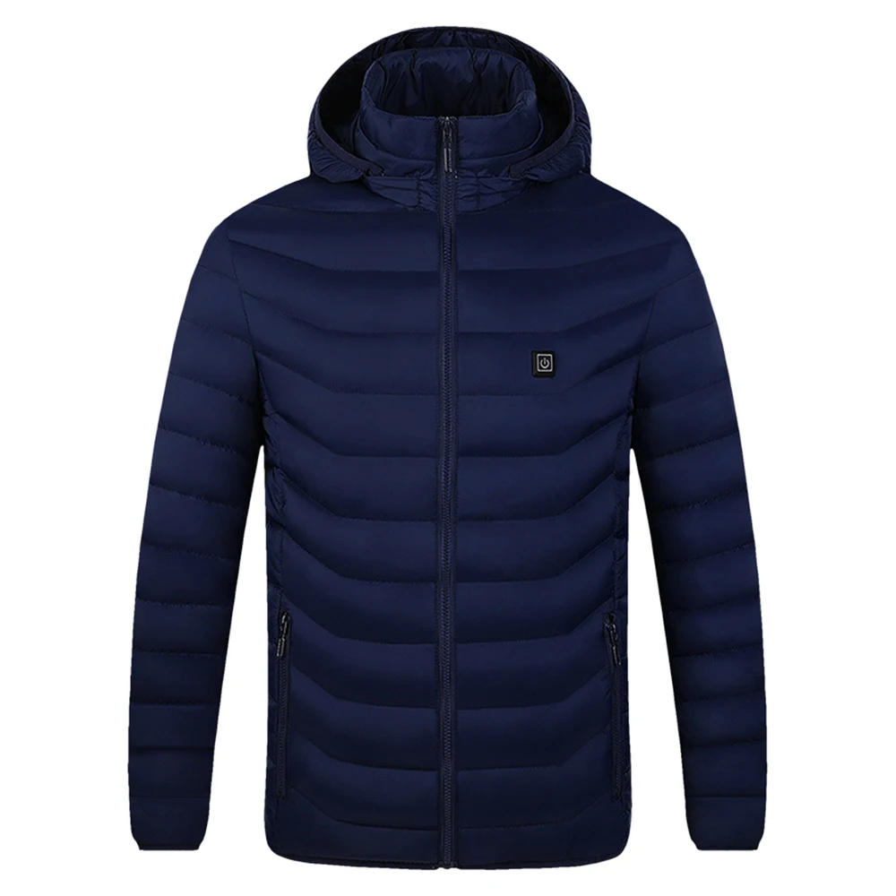 

USB Heated Jackets Men Women Long Sleeve 4 Areas Heating Vest for Outdoor Activities Hiking Camping Winter Warming Clothing