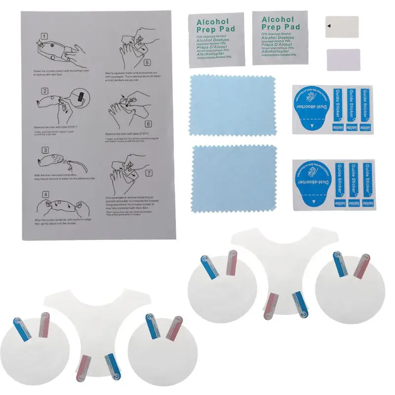 

2 Set Cluster Scratch Cluster Screen Protection Film Protector For KAWASAKI Z900RS z900rs T3EF