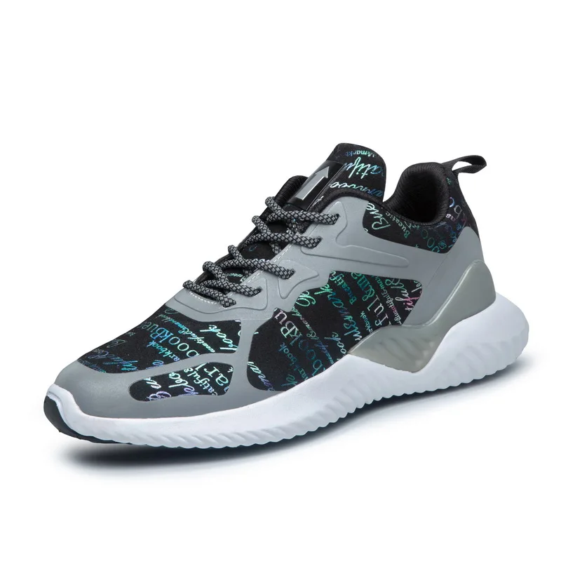 VESONAL 2020 Spring High Quality Luminous Hip Hop Sneakers Men Shoes Casual Comfortable Breathable Male Walking Footwear street | Обувь