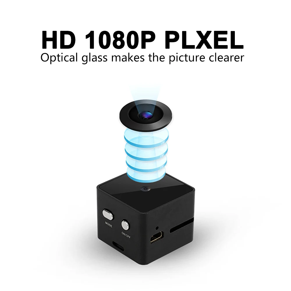 Мини-камера HD 1080P с датчиком ночного видения, видеокамера, движения, DVR, микро камера, Спортивная DV видео, маленькая камера для улицы