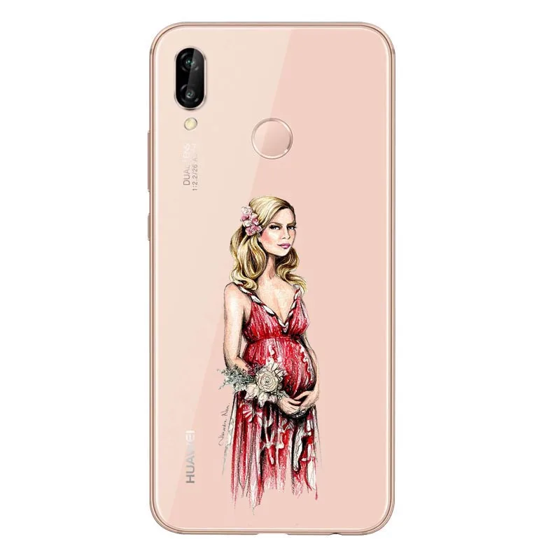 Цветной мягкий чехол для телефона из ТПУ huawei P10 P20LITE P30 P30Por P8 P9LITE mate20LITE|Бамперы| |