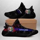 Кроссовки Alfa Romeo Car Team мужские, удобная теннисная повседневная обувь для бега, модные уличные кроссовки, легкие кеды