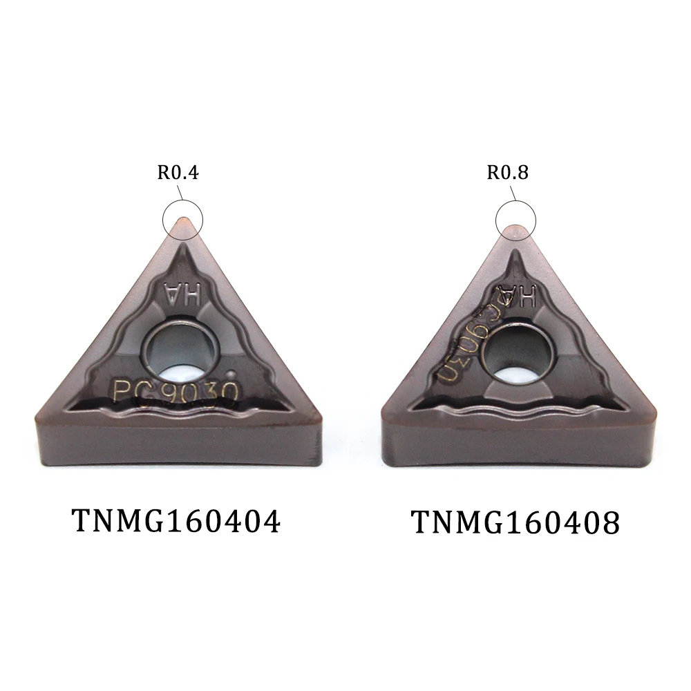 Вставки TNMG160404 TNMG160408 HA PC9030 высококачественный внешний твердосплавный инструмент для обработки деталей вращения вставка для нержавеющей стали