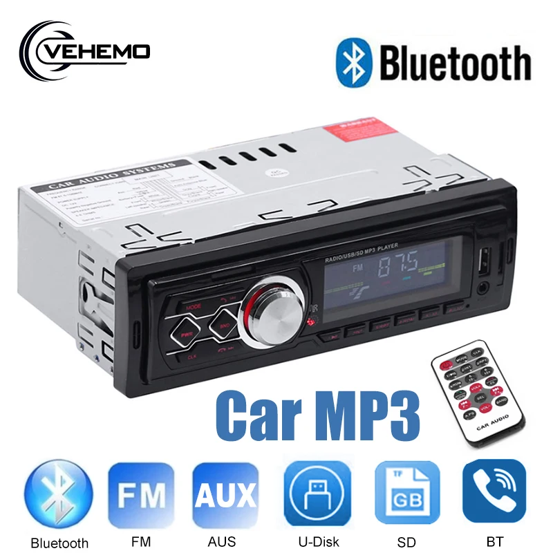 Автомобильный MP3 плеер Bluetooth FM модулятор передатчик Handfree авто радио USB AUX U диск