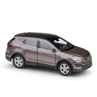 welly 136 hyundai santafe alloy luxury vehicle diecast pull back cars model toy collection xmas gift