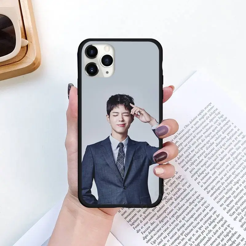 

Korean actor Park Bo Gum Phone Case for iPhone 11 12 pro XS MAX 8 7 6 6S Plus X 5S SE 2020 XR Luxury brand shell funda coque