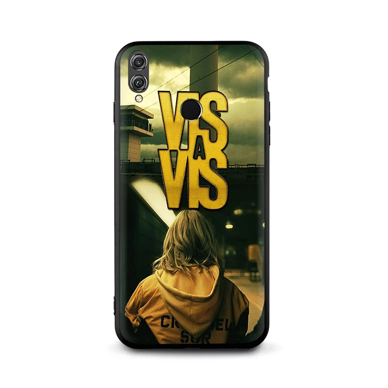 B8 EWAU Vis a vis Silicone Phone Case for Huawei Honor 6A 7A 7C 7X 8C 8X 8 9 Note 10 Lite view 20 9X pro - Color: B8