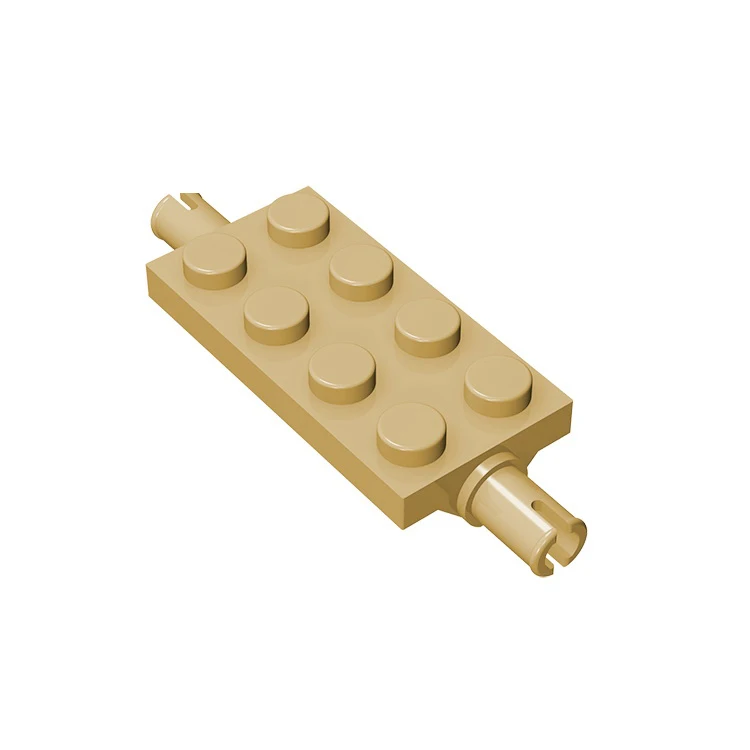 10 шт. детали MOC 30157 модифицированные пластины 2x4 с штифтами совместимые