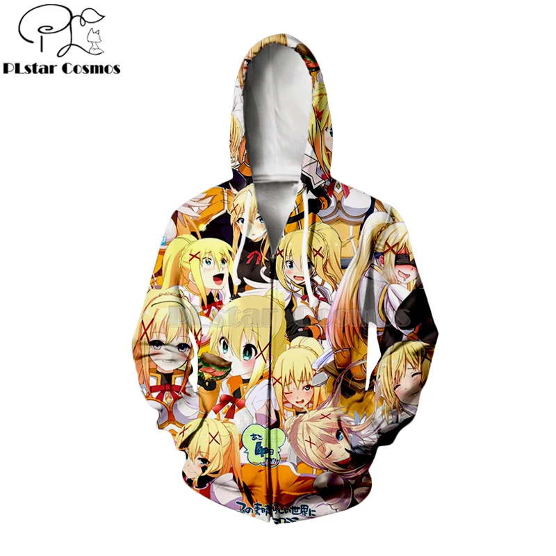 Хипстерские Аниме толстовки PLstar Cosmos 2020 милая уличная одежда для девочек