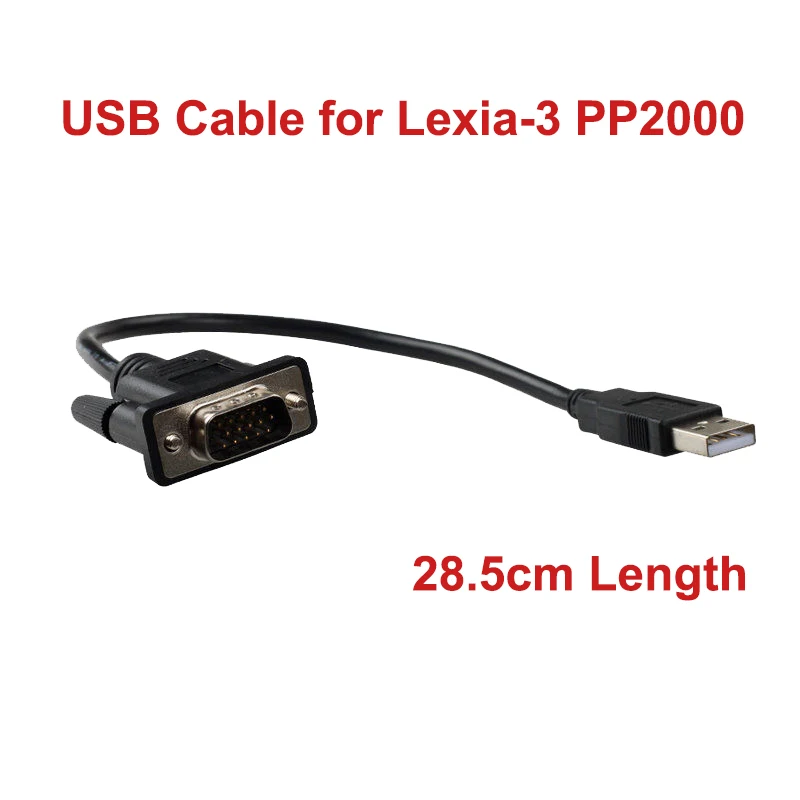 Горячая Распродажа 28 5 см OBD2 соединительный кабель с разъемом кабеля для Lexia 3 PP2000