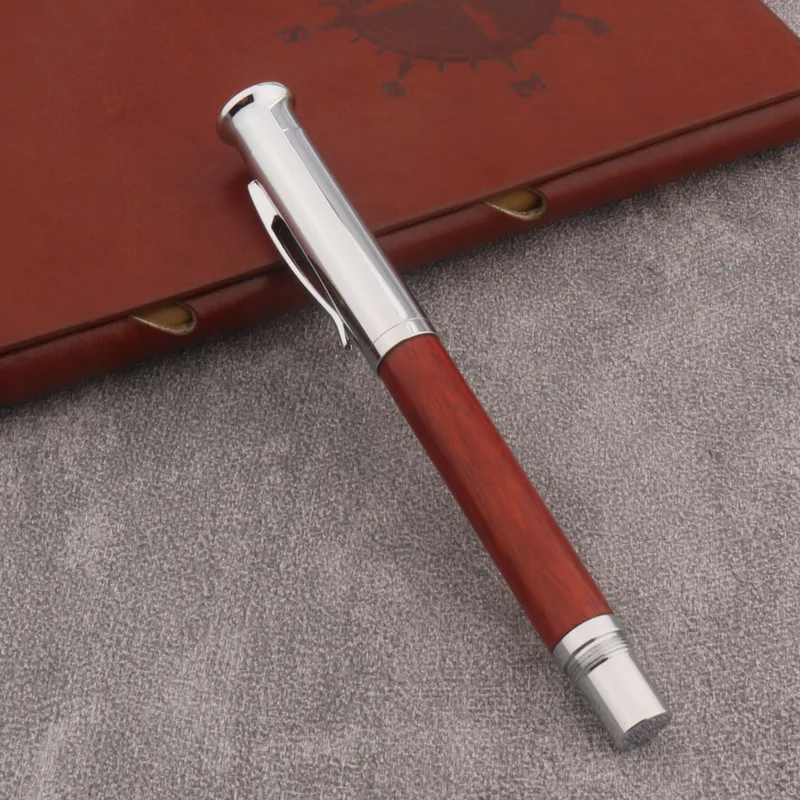Ручка перьевая из сандалового дерева нержавеющей стали | Канцтовары для офиса и