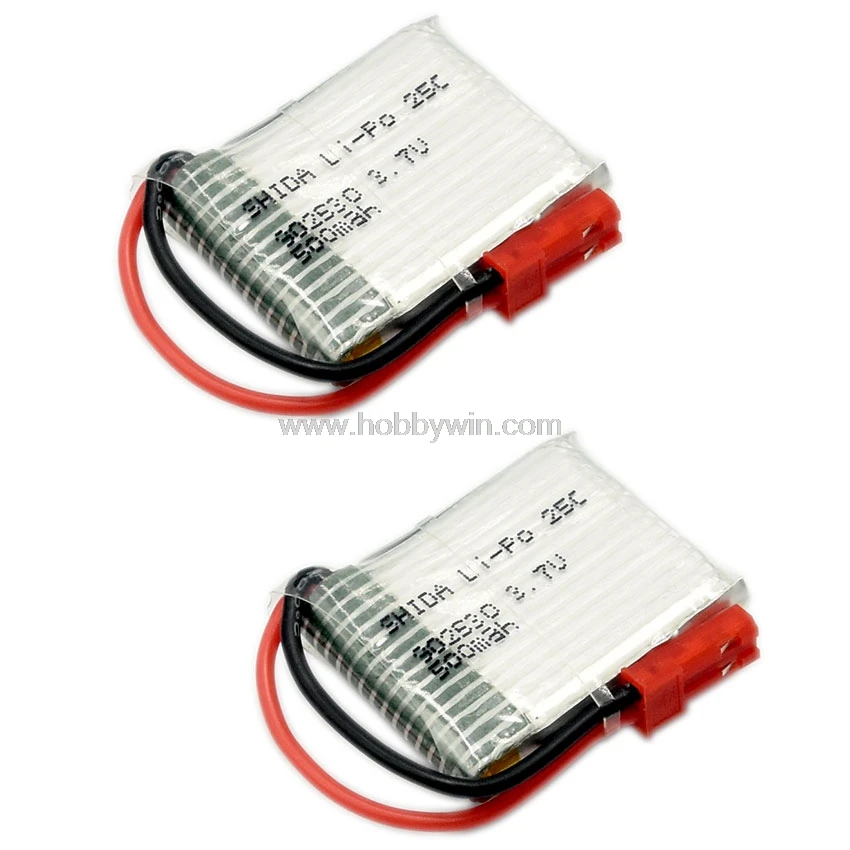 

3.7V 1S 500mAh 25C LiPO Battery JST plug for mini size FPV Drone Quadcopter RC Model Airplane Helicopter