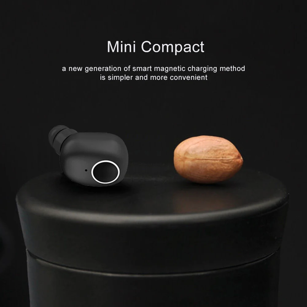 Беспроводные Bluetooth наушники HEYPOD TWS мини музыкальные Hi Fi беспроводная гарнитура с