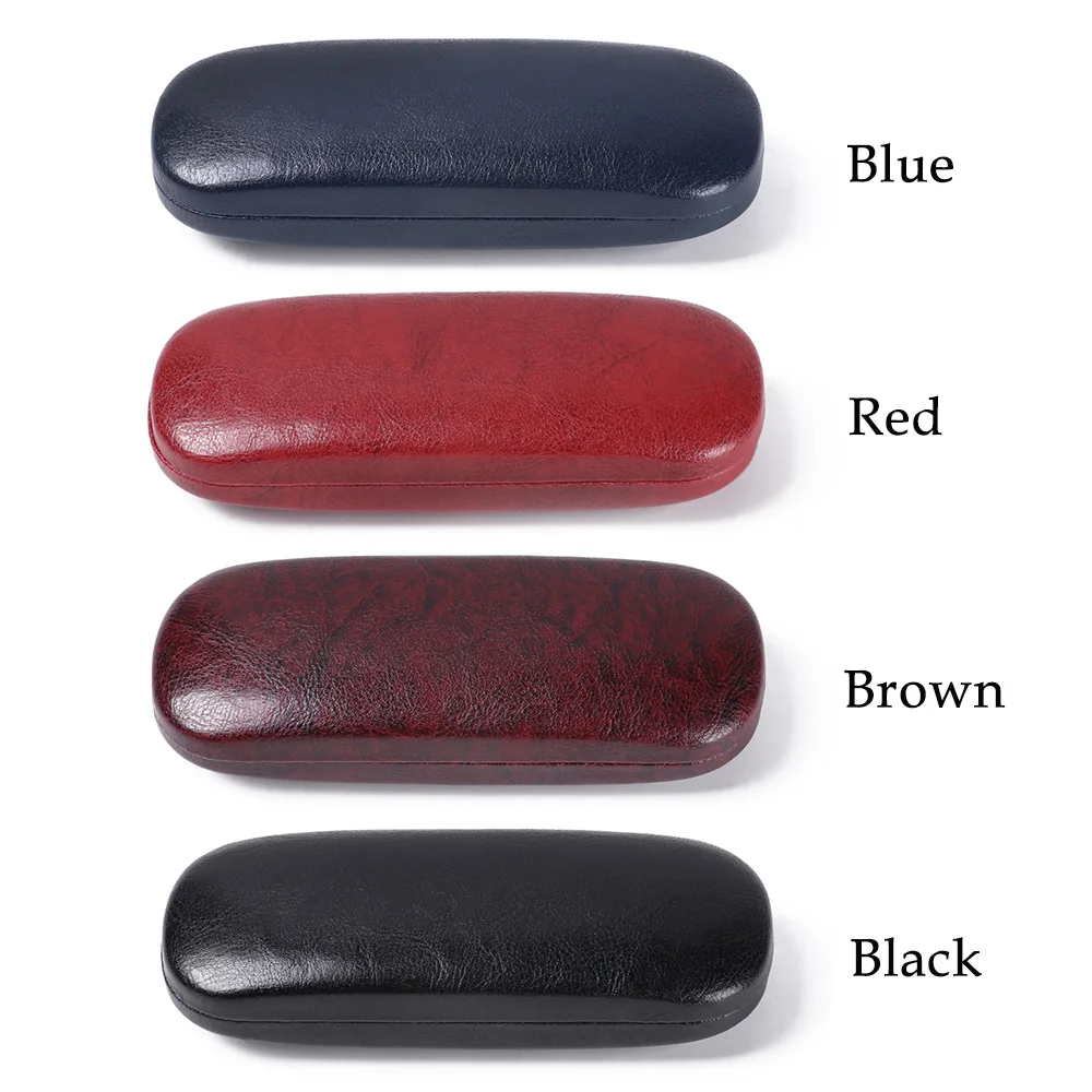 1 шт. горячая распродажа мужской Кожаный Чехол для очков водонепроницаемый