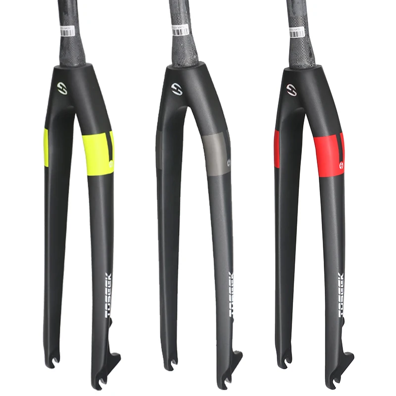 Carbon Fork cone tube Bicycle 26 27.5 29er UD T800 Fiber Bike Road MTB suspension Front Forks | Спорт и развлечения