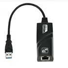 USB 3,0 гигабитная Проводная Ethernet-карта USB к RJ45 Ethernet LAN RJ45 (101001000) Мбитс сетевой адаптер Черный